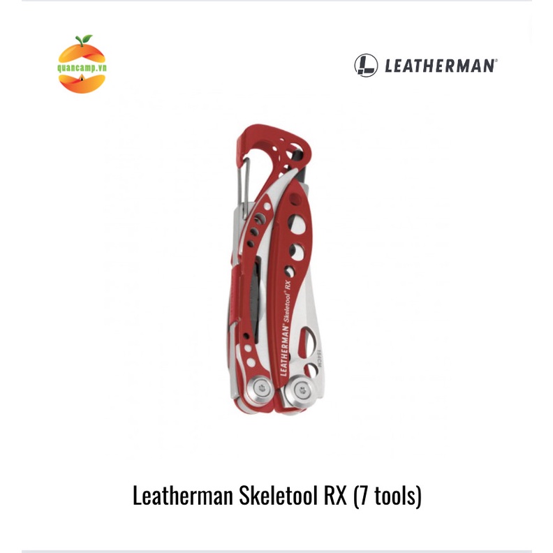Kìm đa năng Leatherman Skeletool RX (7 tools)