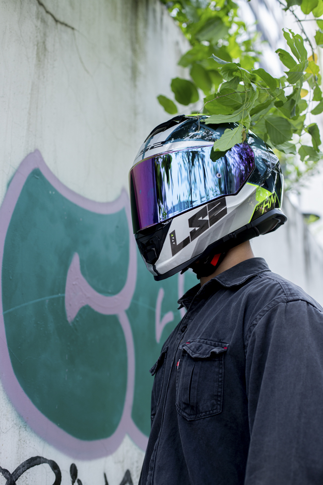 MŨ BẢO HIỂM FULLFACE HAI KÍNH LS2 FF800 STORM - GARA20