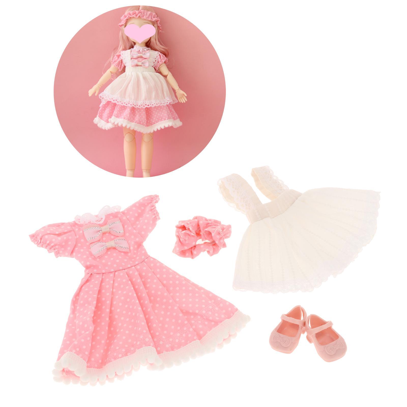 Doll Clothes BJD Doll Newborn Dolls Dress Casual Wear Dolls Accessories