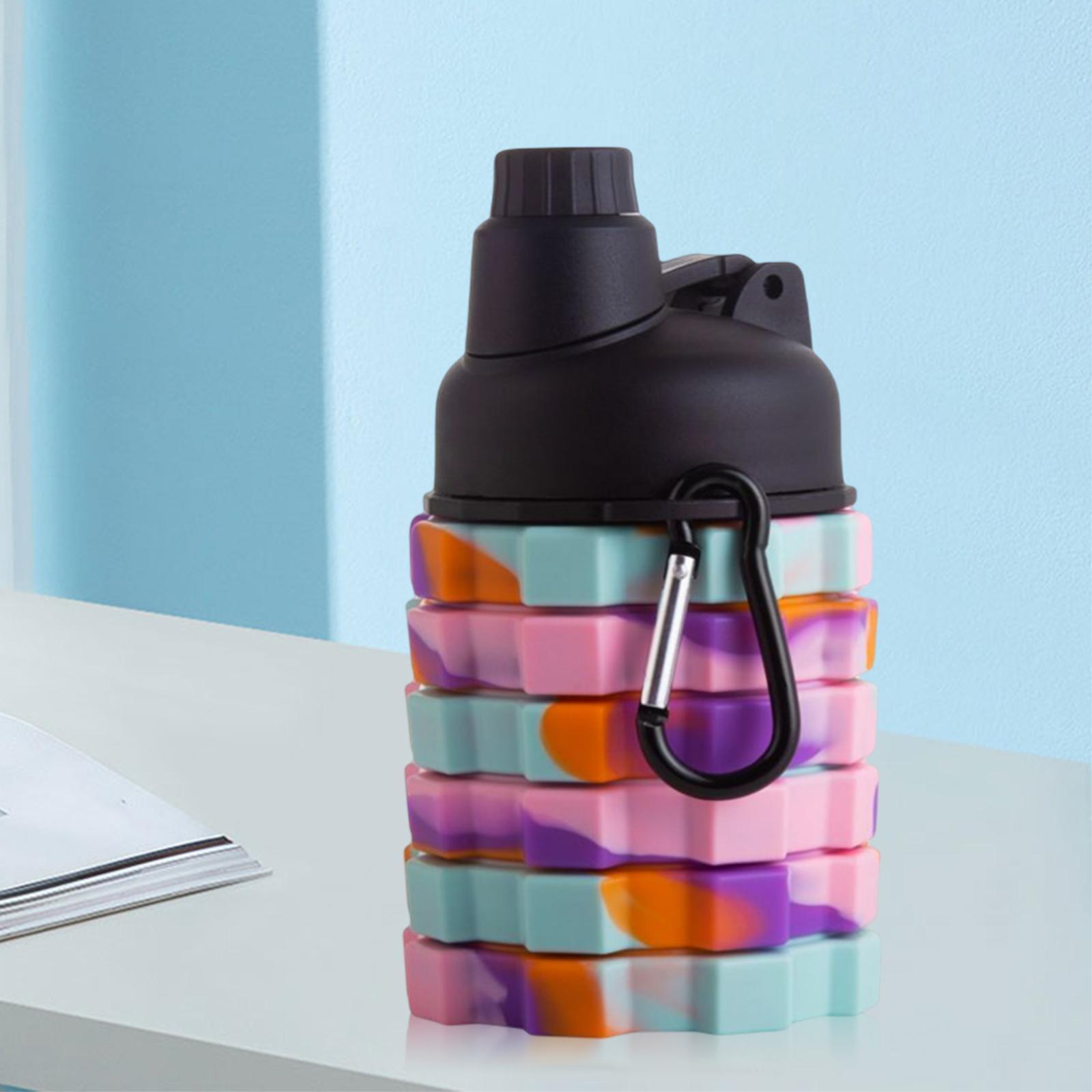 450ML Silicone Folding Water Cup Portable Outdoors Drinking Mug