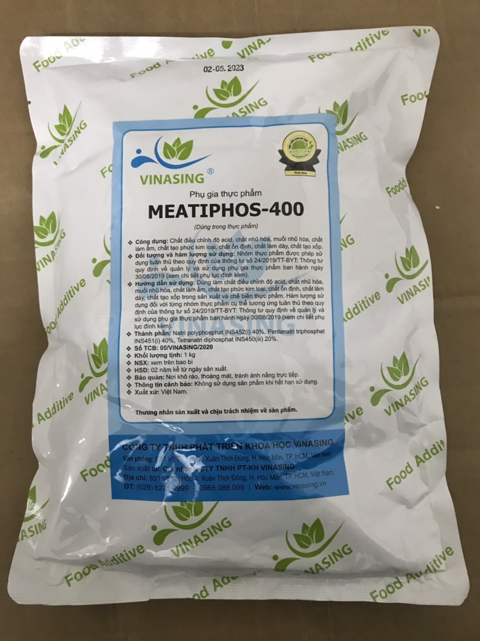 Phụ gia giòn dai giò chả, xúc xích, jambon, bò viên - Meatiphos 400