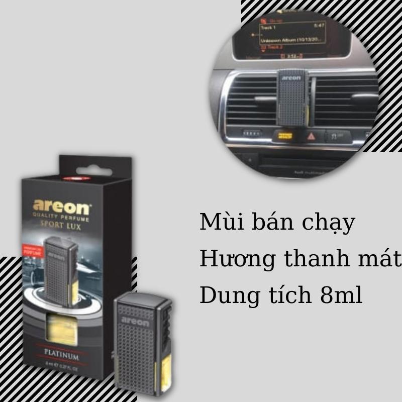 Nước Hoa Kẹp Cửa Gió Điều Hoà Ô Tô Areon Sang Trọng, Quý Phái, Tinh Dầu Thơm Dùng Cho Xe Ô Tô