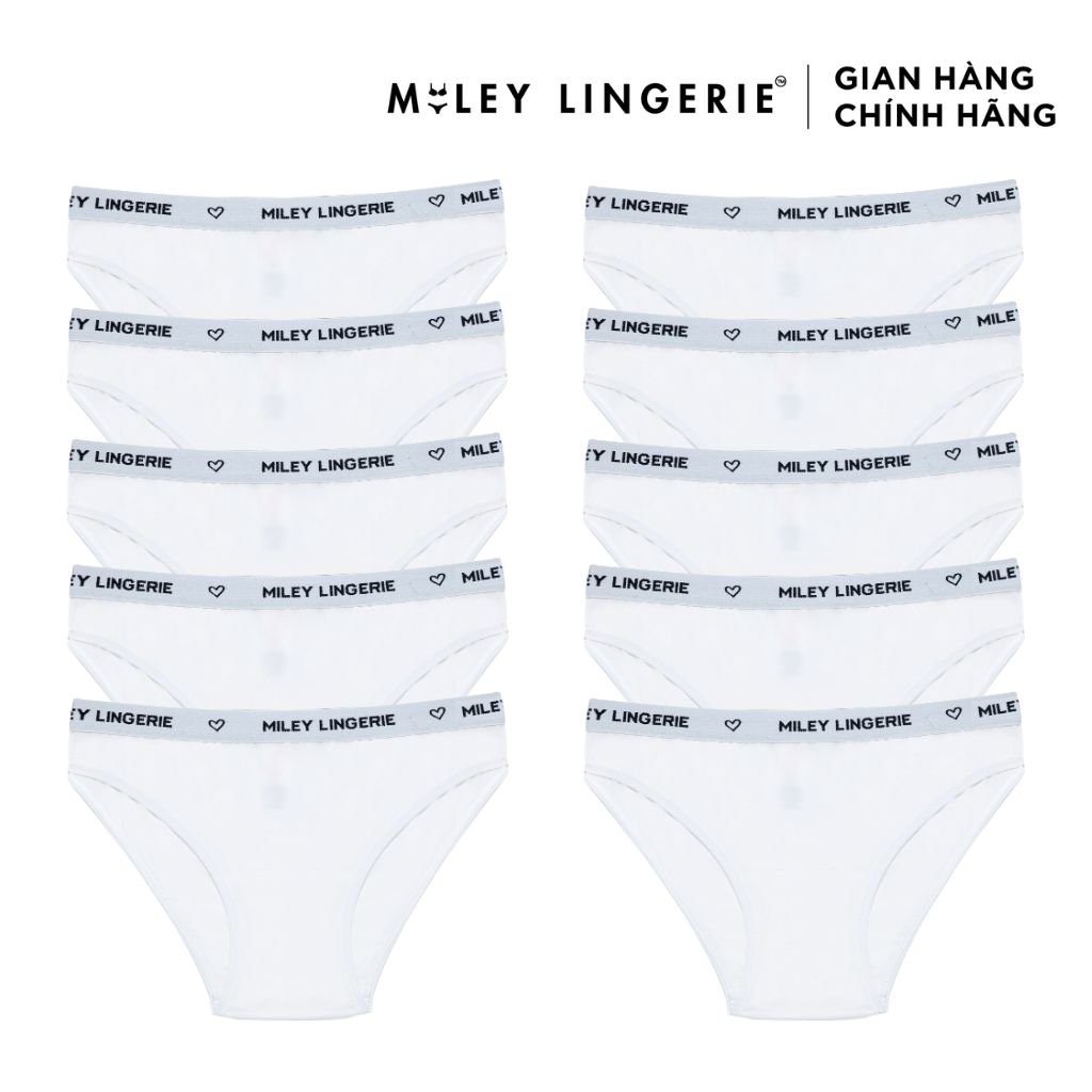 Combo 10 Quần Lót Nữ Vải Sợi Tre Bamboo Miley Lingerie - FBS-01