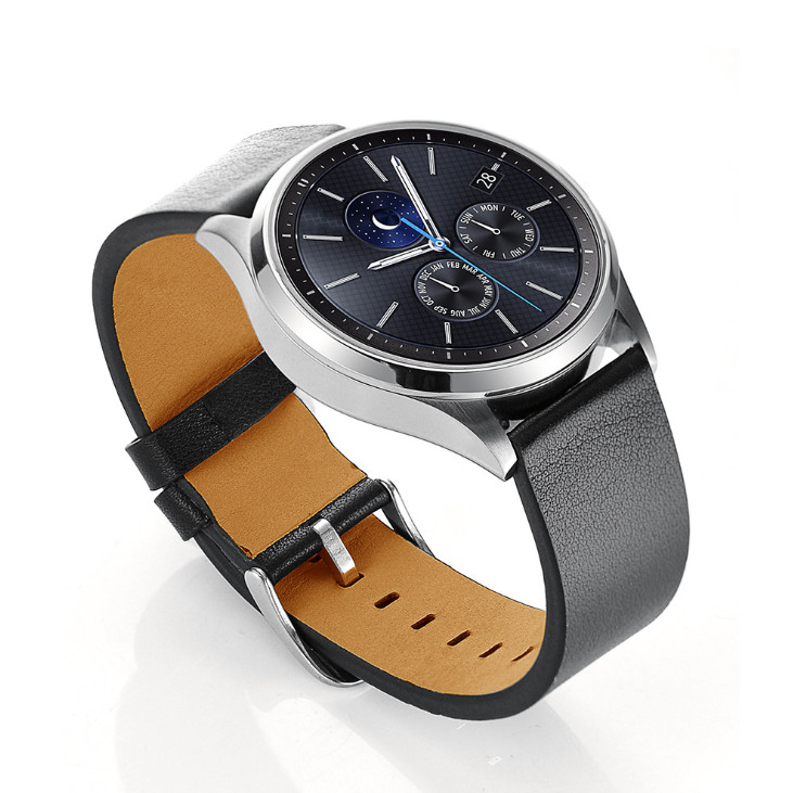 Dây Da Gear S3 Classic Đen (Size 22mm)