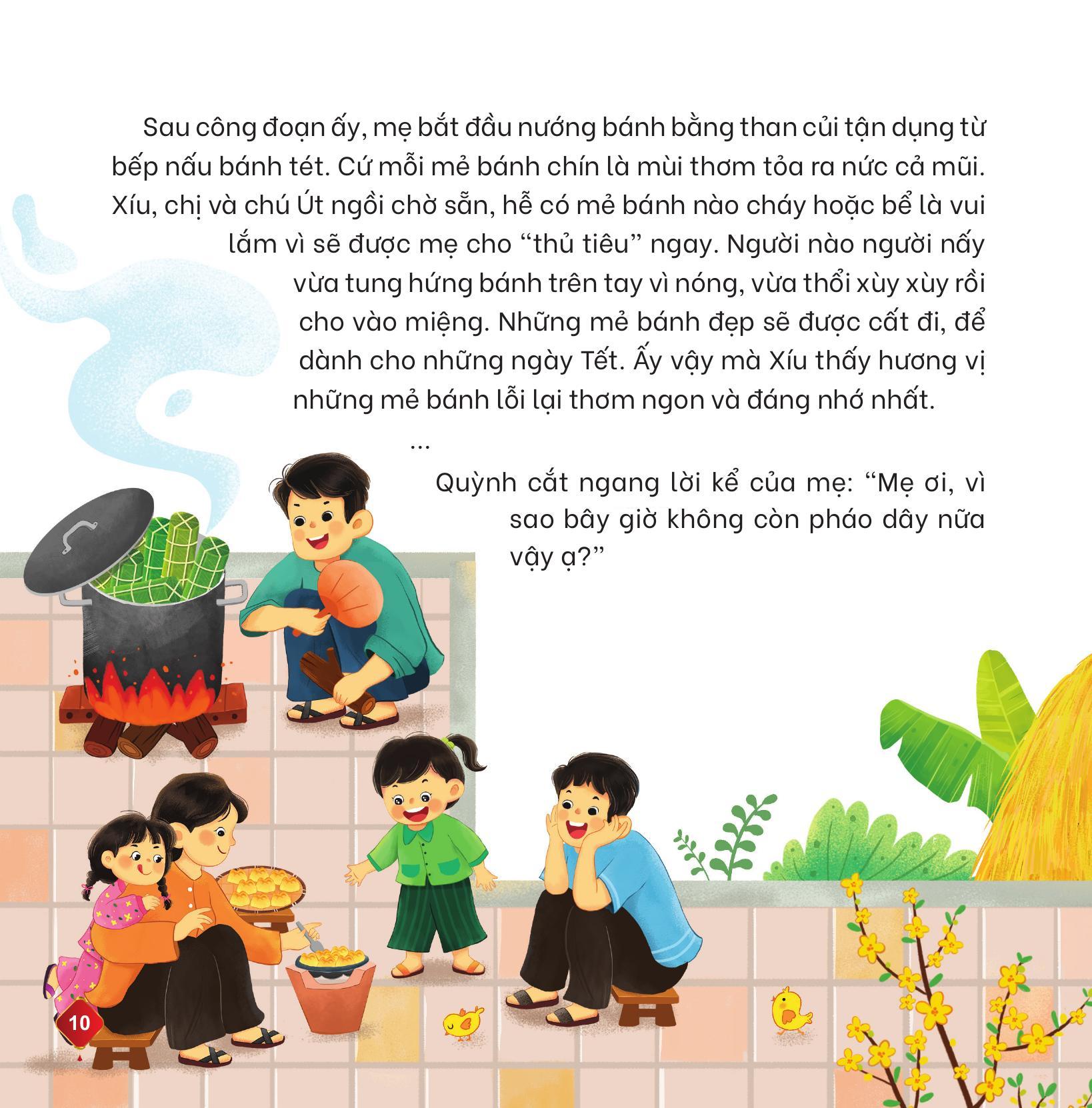 Sách - Đọc Sách Ngày Xuân, Quây Quần Đón Tết - Pháo Hoa Đêm Giao Thừa - Bìa Cứng