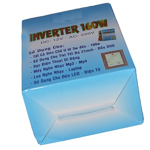 BỘ CHUYỂN ĐỔI ĐIỆN INVERTER 12V LÊN 220V 160W