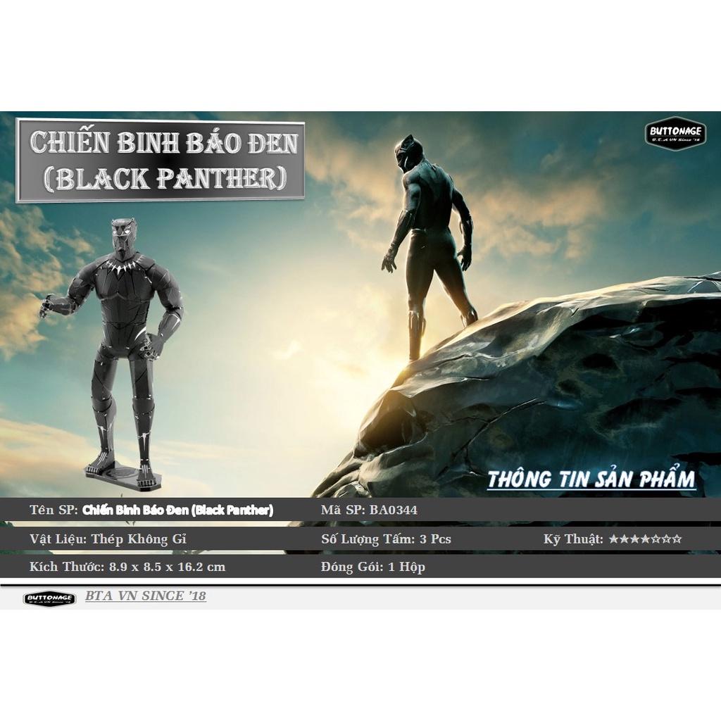 Mô Hình Lắp Ráp 3d Chiến Binh Báo Đen