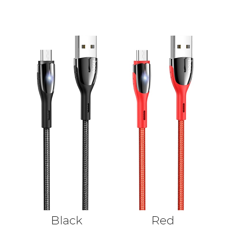 Cáp Sạc MICRO USB Hoco U89 Cho Android Dây Dù 1.2M - Hàng Chính Hãng (màu ngẫu nhiên)