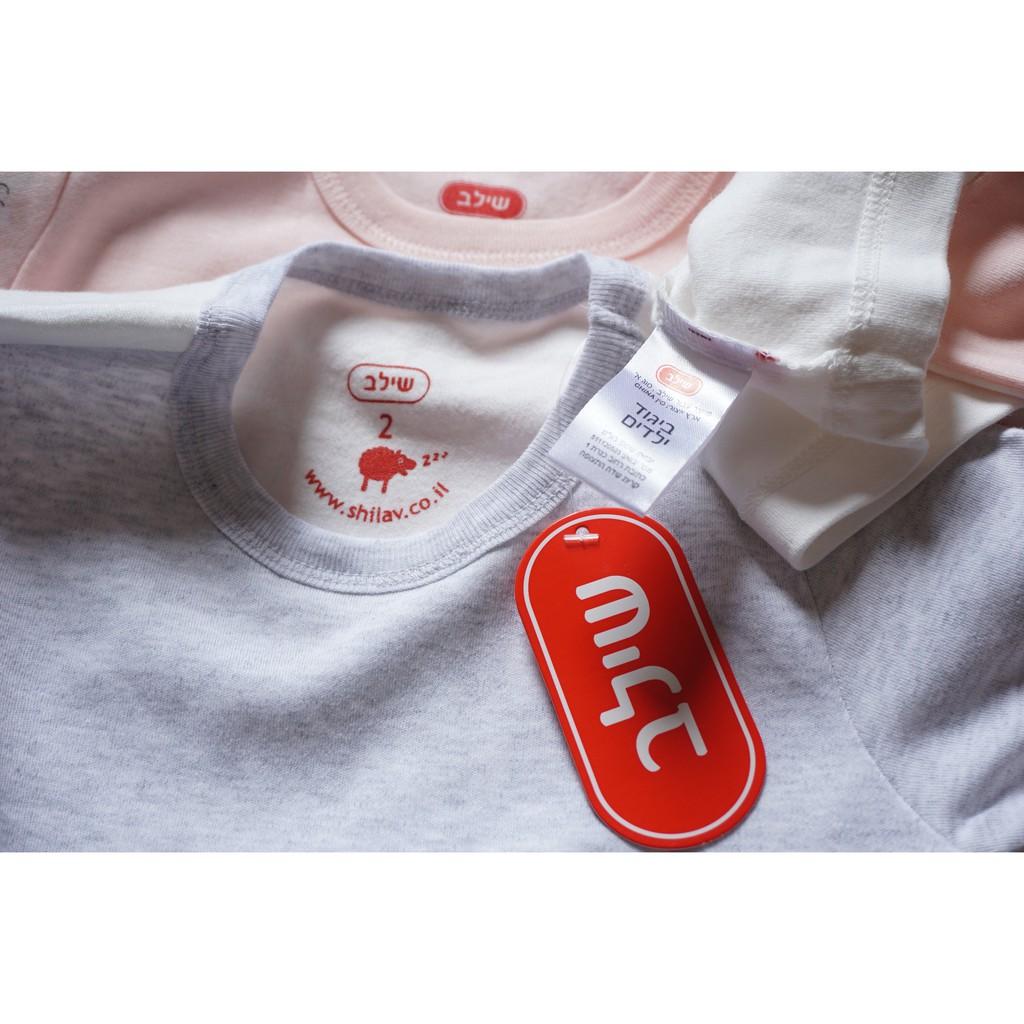 Bộ dài tay thun cotton bé gái 2-5 tuổi