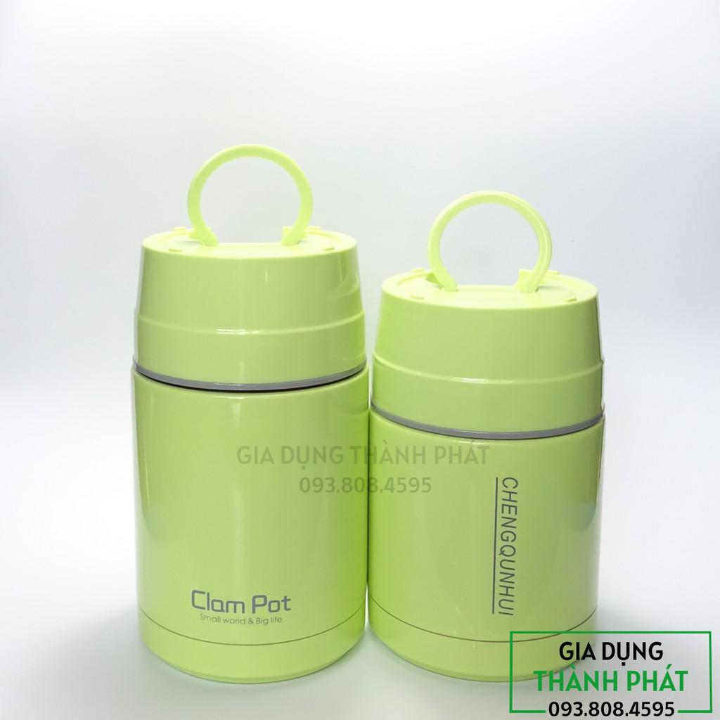 BÌNH Ủ CHÁO / CAMEN QUAI TRÒN 800ML - 1000ML