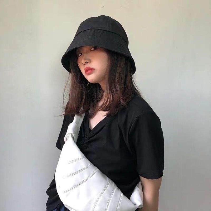 Nón bucket SIB Clothing vành cụp trơn nhiều màu phong cách unisex ulzzang SIB030