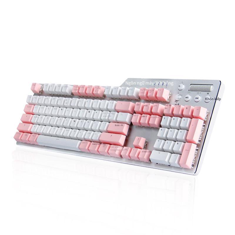 Phong Cách Mới Nhất Heijue AK35i Assassin II Bàn Phím Cơ Game PBT Keycap Retro Bàn Phím Đèn Nền Phối Màu Bàn Phím Có Dây