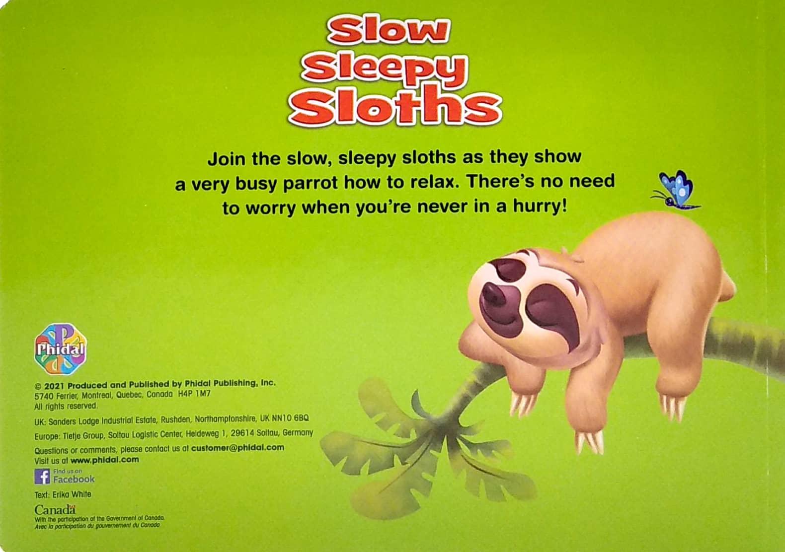 My Mini Busy Book: Slow Sleepy Sloths