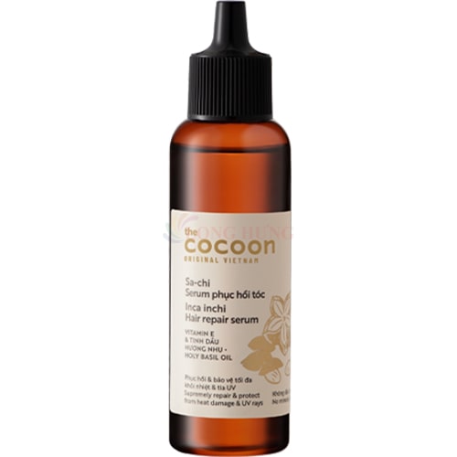 Serum Sa-chi phục hồi tóc Cocoon bảo vệ tối đa khỏi nhiệt và tia UV (70ml) - Hàng chính hãng