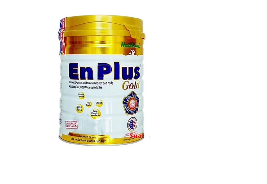 Combo 2 hộp Sữa Bột Nutifood Enplus Gold (900g) – DD hàng ngày cho người trưởng thành, Đặc biệt cho người bệnh-Tặng combo 2 khăn đa năng mềm mịm