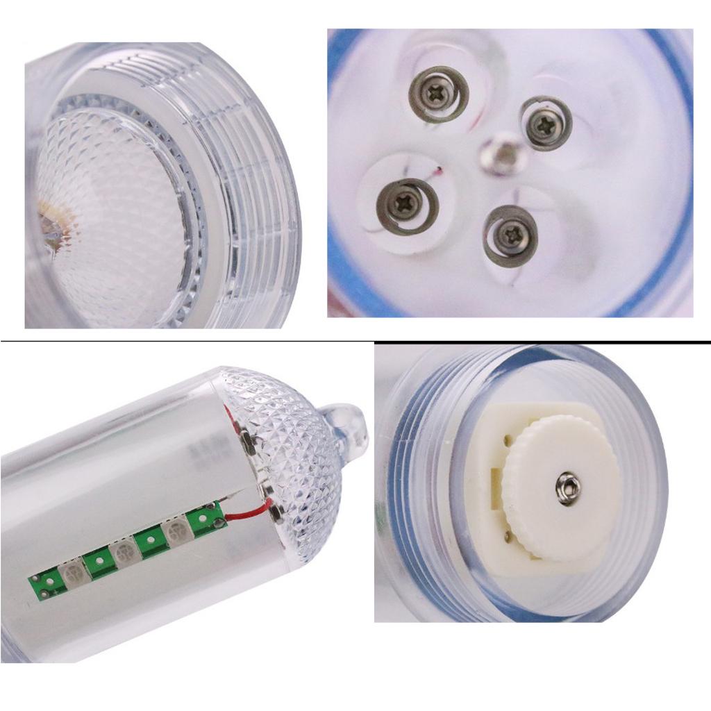 LED Fishing Lure Night Glow Underwater Attracting Lamp Fishing Bait