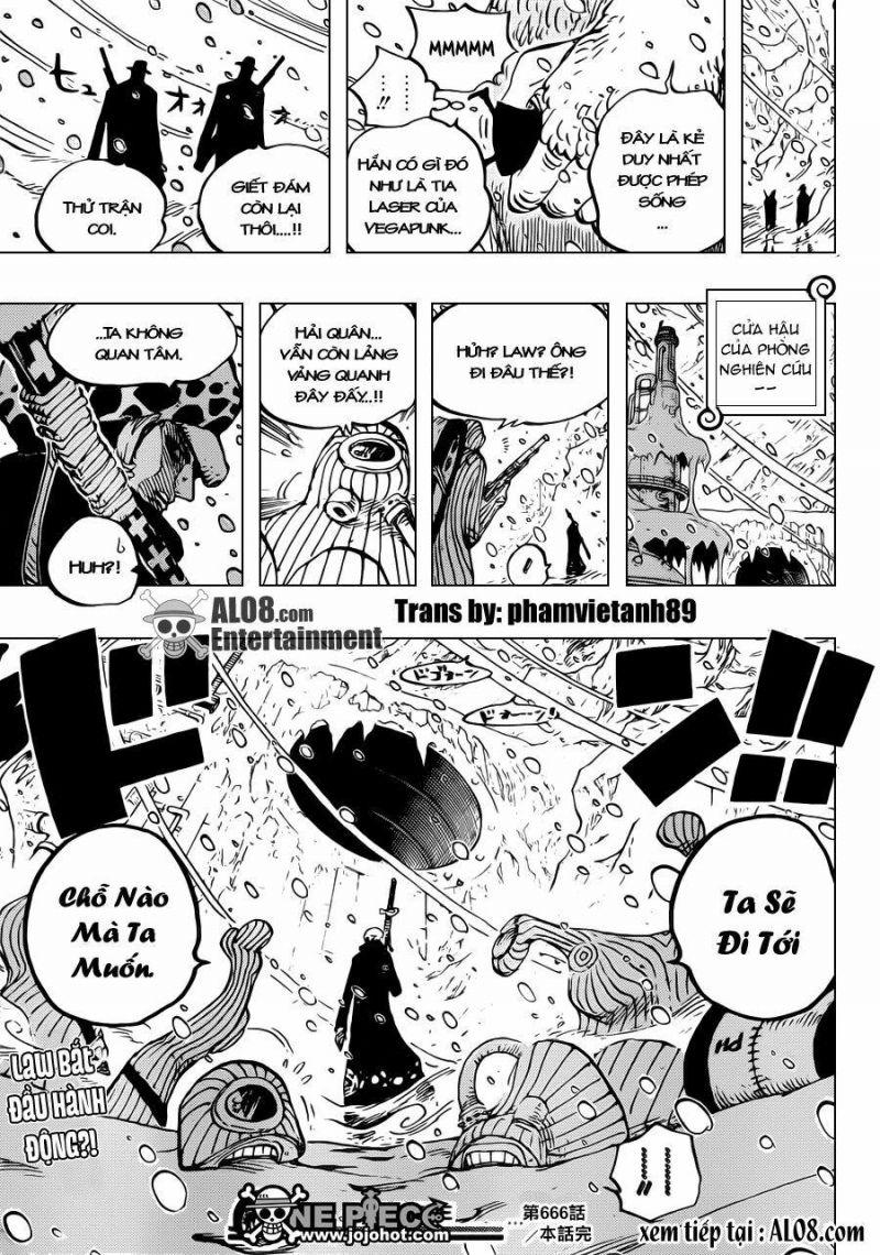 đảo hải tặc - one piece chapter 666 17
