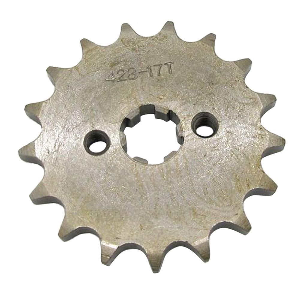 17 Tooth 17mm Front Sprocket Cog for 50/70/110/125/150cc Dirt Pit Bike