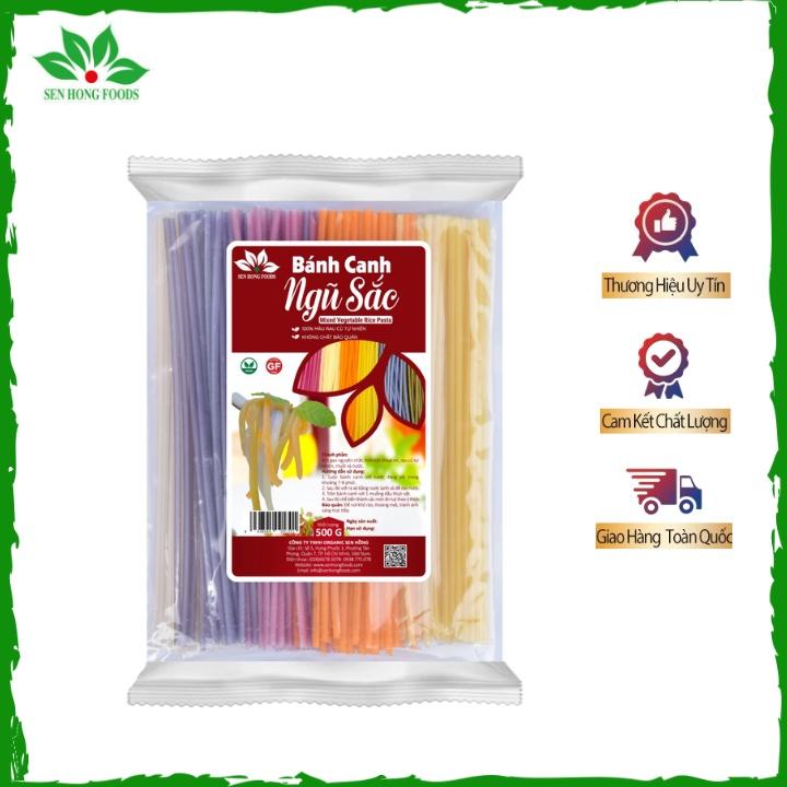 Bánh Canh Ngũ Sắc 500gr, Bánh Canh Ống Giảm Cân, Ăn Kiêng Tốt Cho Sức Khỏe