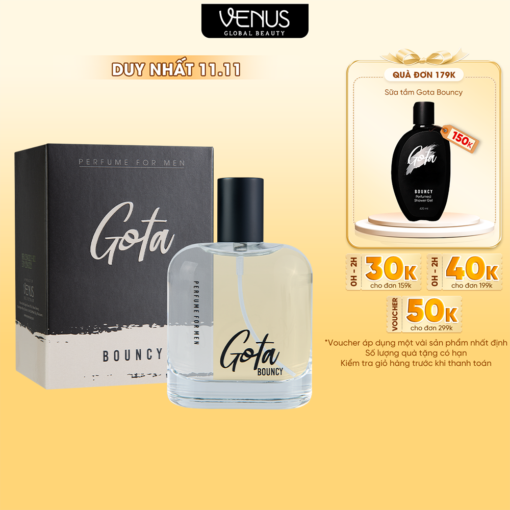 Nước Hoa Nam Gota Bouncy 100ml Chính Hãng