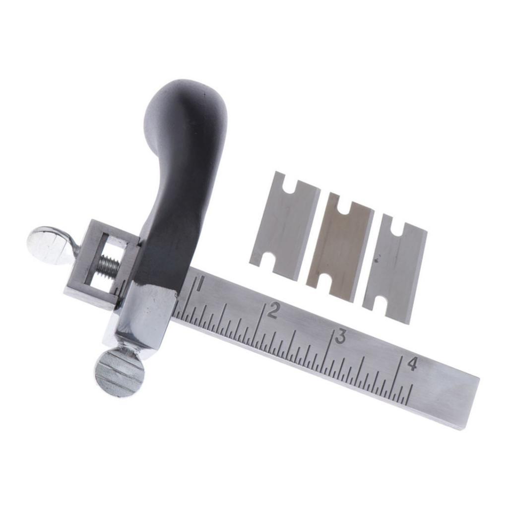 Aluminium Alloy Draw Gauge Strap Cutter Leather Or Lace Strap Cutter Tool