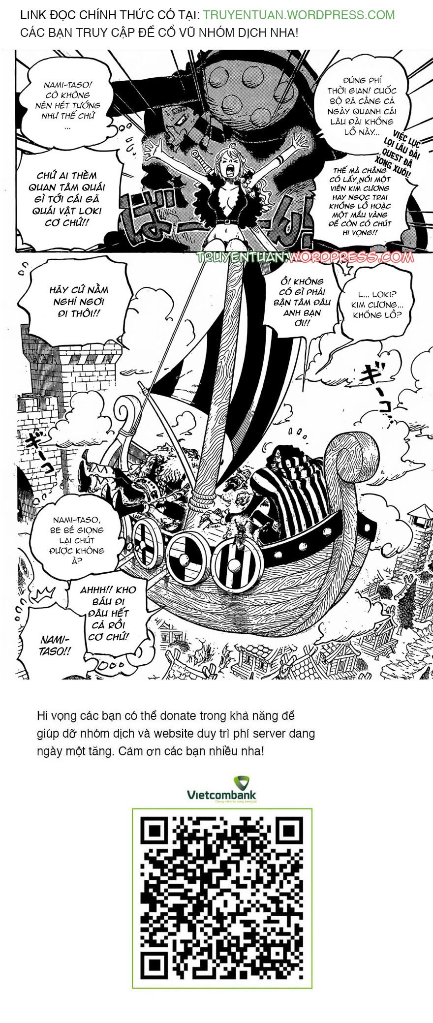 đảo hải tặc - one piece chapter 1141 2