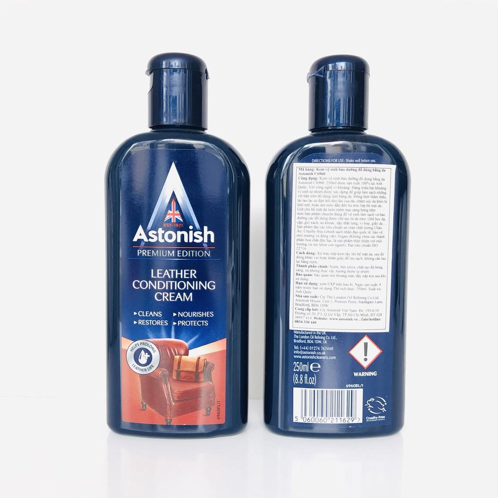 Kem vệ sinh bảo dưỡng đồ dùng bằng da Astonish C6960_235ml