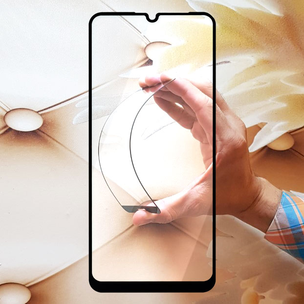 Miếng kính cường lực cho Xiaomi Redmi Note 8T Full màn hình - Đen