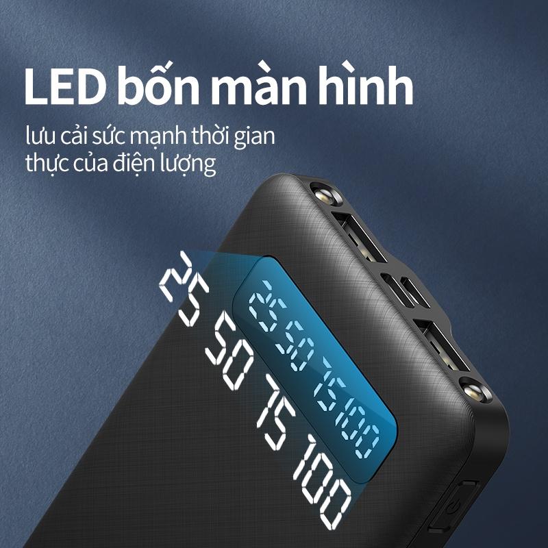 Sạc Dự Phòng BASIKE 10000mAh mini di động-Hàng chính hãng