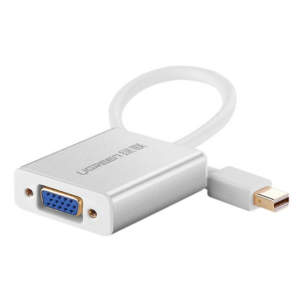 Cổng chuyển đổi MINI DISPLAY PORT to VGA + Audio Ugreen 10437