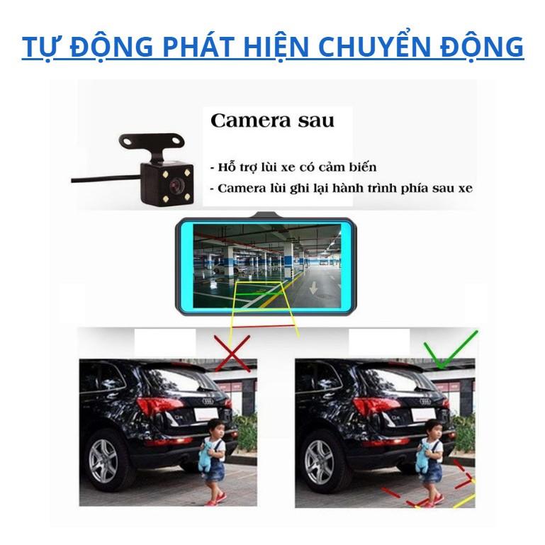 Camera hành trình gắn kính ô tô màn hình cảm ứng BM60 Tặng thẻ nhớ 32Gb