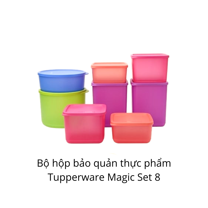 BỘ HỘP BẢO QUẢN THỰC PHẨM MAGIC 8 HỘP