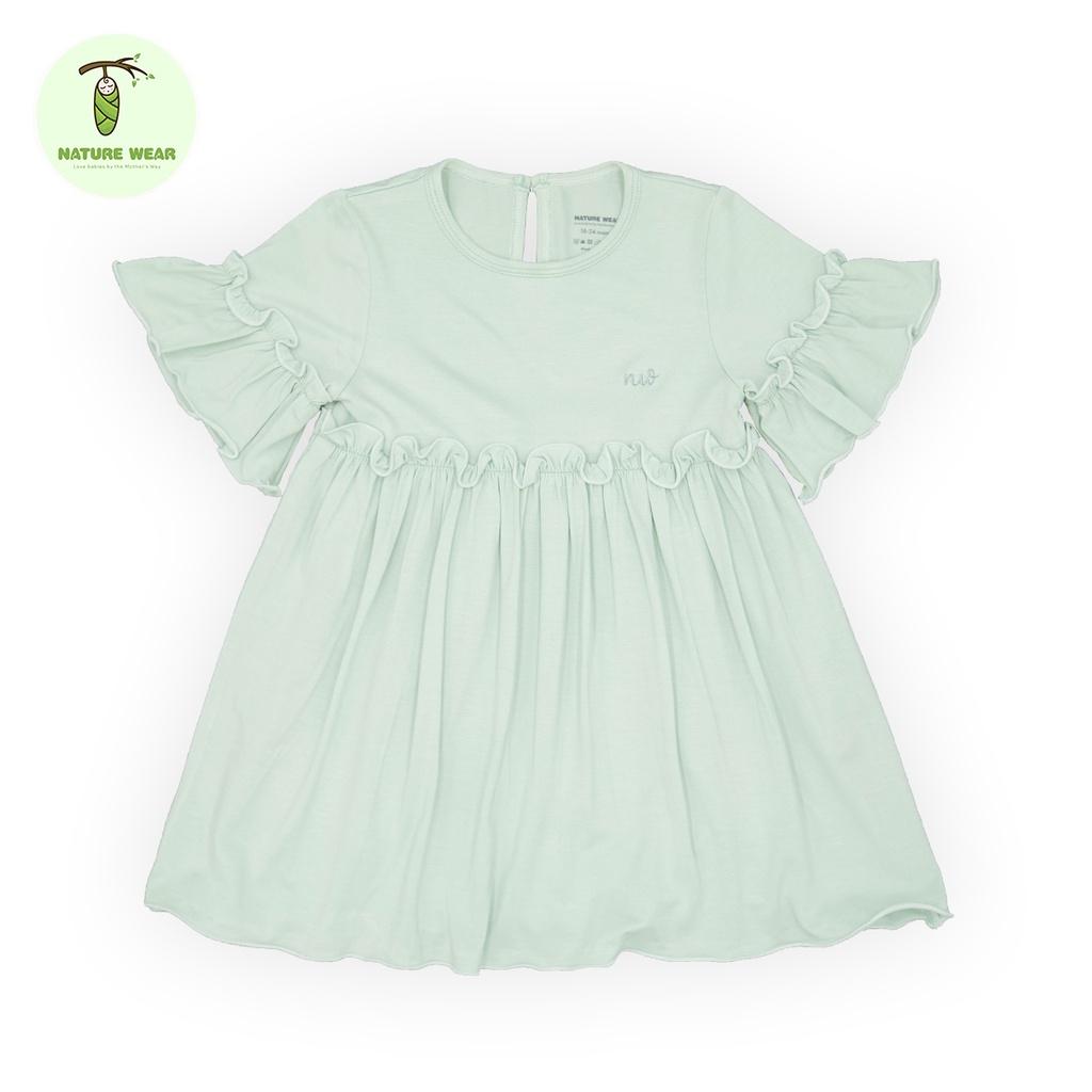 Váy bèo ngắn tay sợi tre Nature Wear