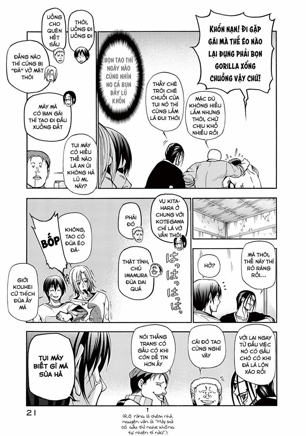 cô gái thích lặn - grand blue chapter 13 20