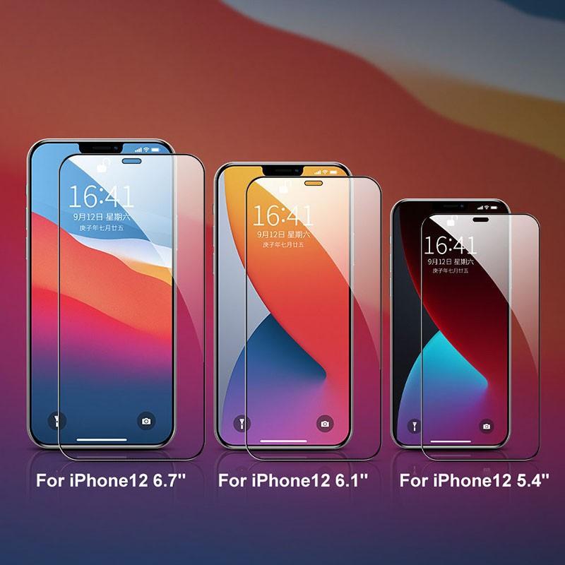 Kính cường lực 9D full màn cho iphone 12, Mini, 12 Pro Max, 11, 11 Pro Max, XS, XS Max, X