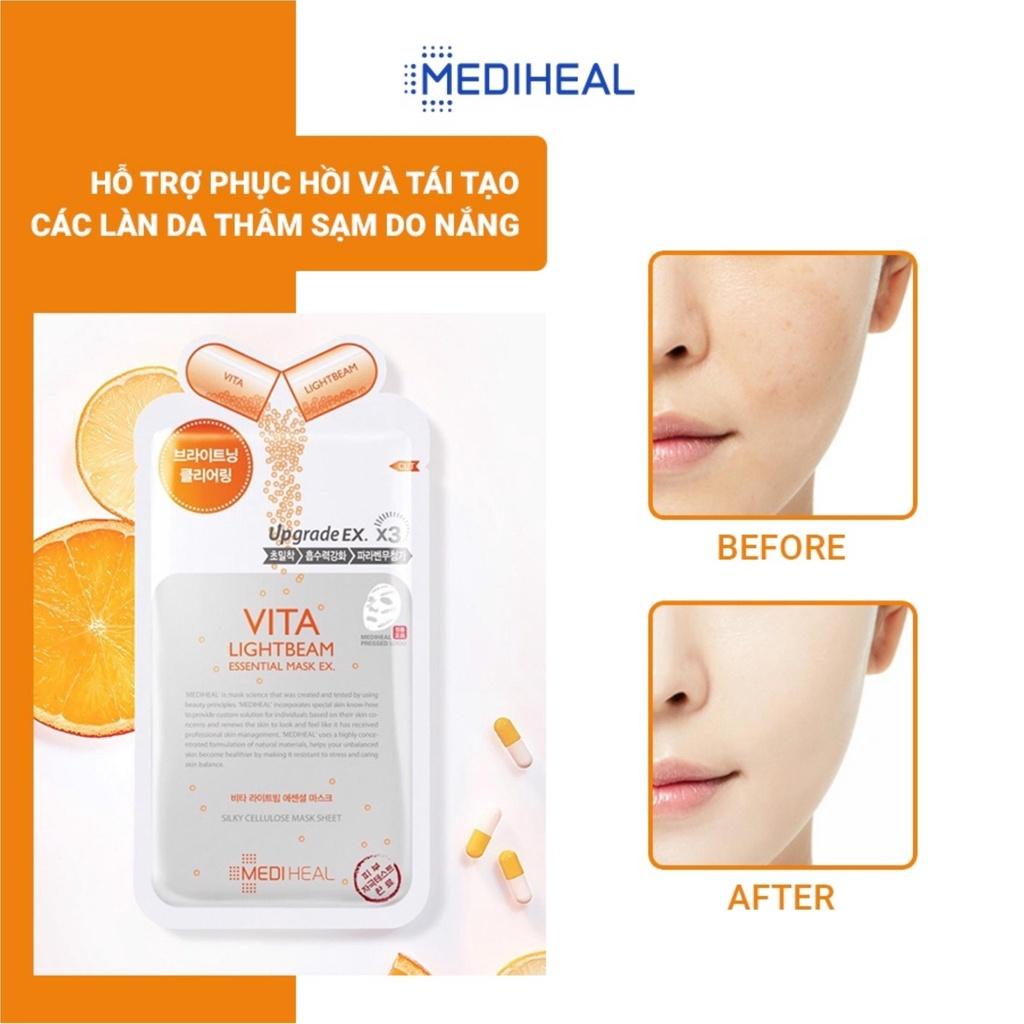 Mặt Nạ Mediheal Mask Dưỡng Da Cấp Ẩm Trắng Sáng Tổng Hợp 24ml