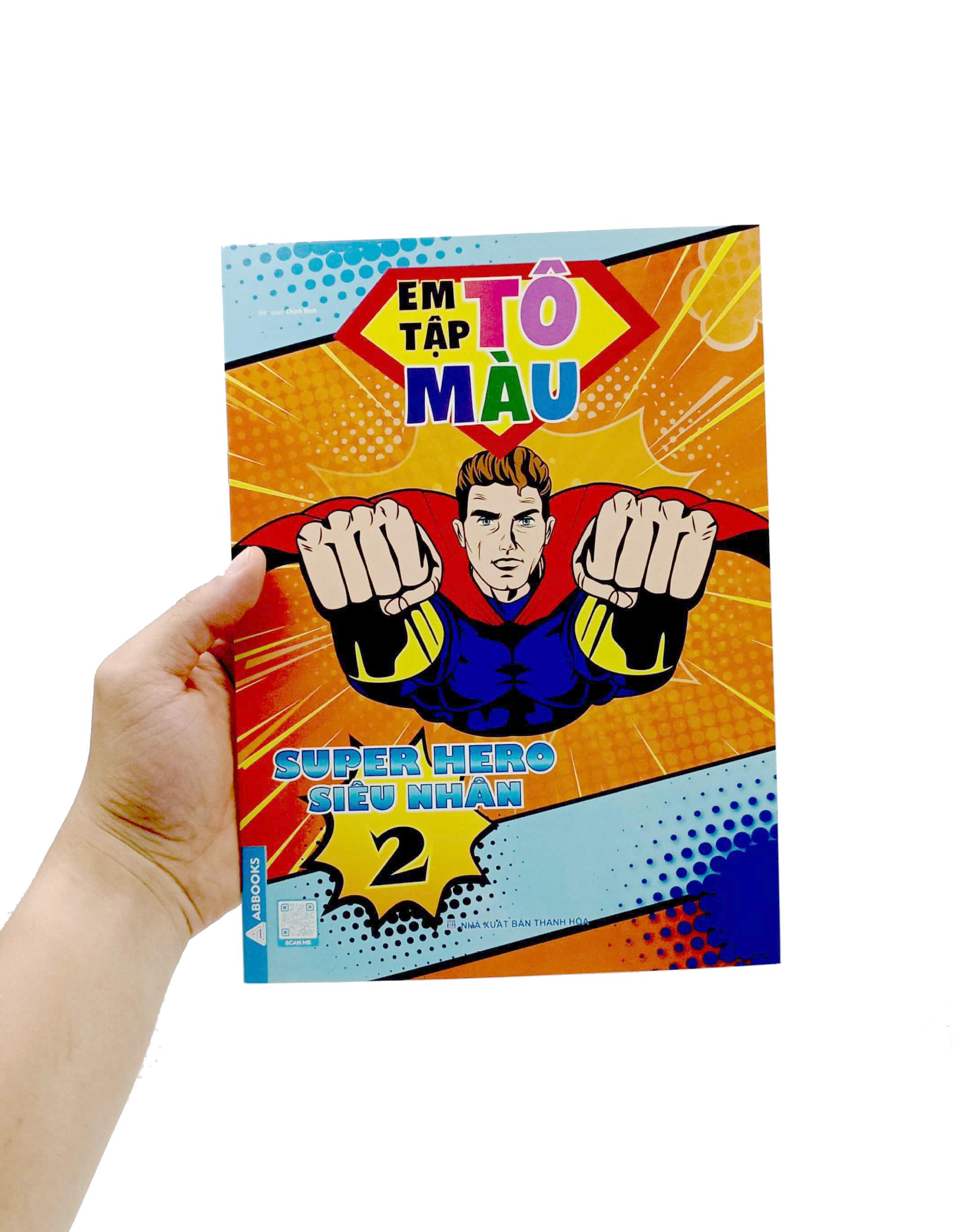 Em Tập Tô Màu - Super Hero Siêu Nhân 2