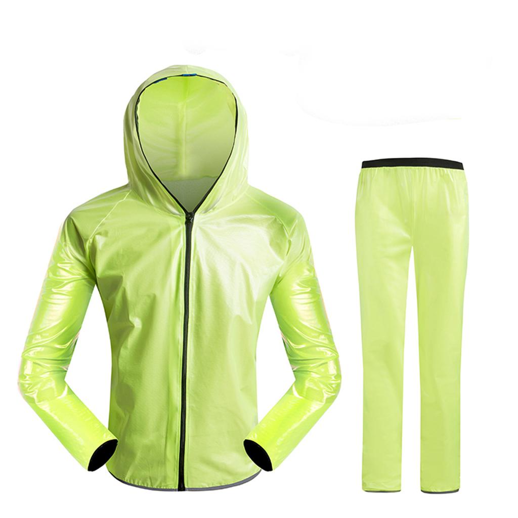 Adult Waterproof Jacket Trousers Rain Suit Jacket and Trousers