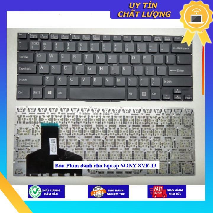 Bàn Phím dùng cho laptop SONY SVF-13 - MÀU BẠC MIKEY1796 - Hàng Nhập Khẩu New Seal