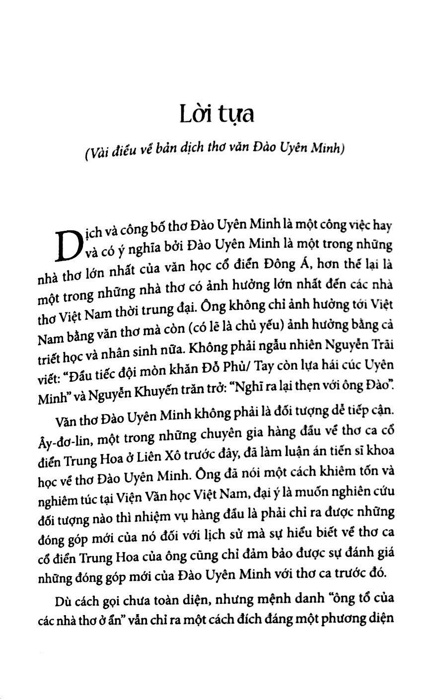 Sách Đào Uyên Minh Toàn Tập