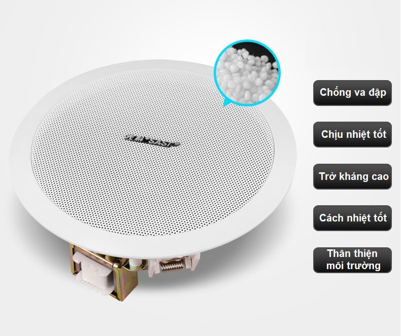 Bộ loa âm trần hoặc ngoài trời SAST cao cấp 20W x 4
