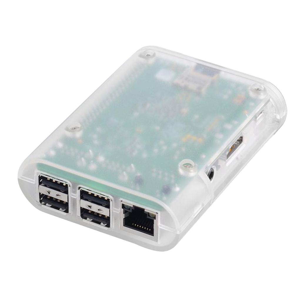 Protector Case for Raspberry Pi 3 Model B B+/ Raspberry Pi 2 Model B / Cover Case for Raspberry Pi 2B 3B 3B+ /Clear