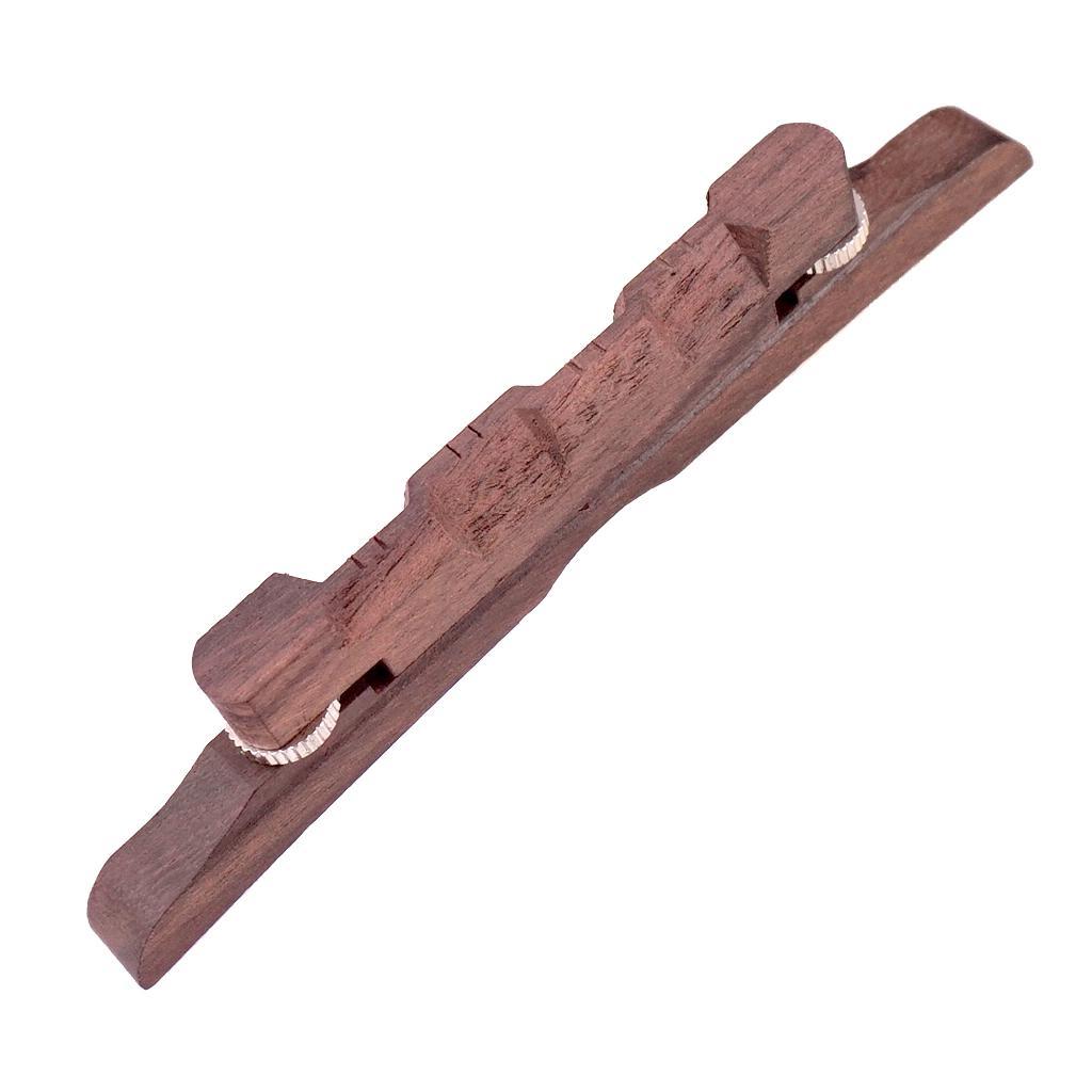 3-5pack Adjustable Rosewood Archtop Guitar Bridge Saddle Mandolin Jazz