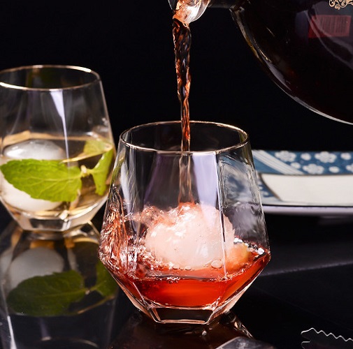 Ly Thủy Tinh Deli Hexagon Rock glass 310ml | Thủy Tinh Cao Cấp
