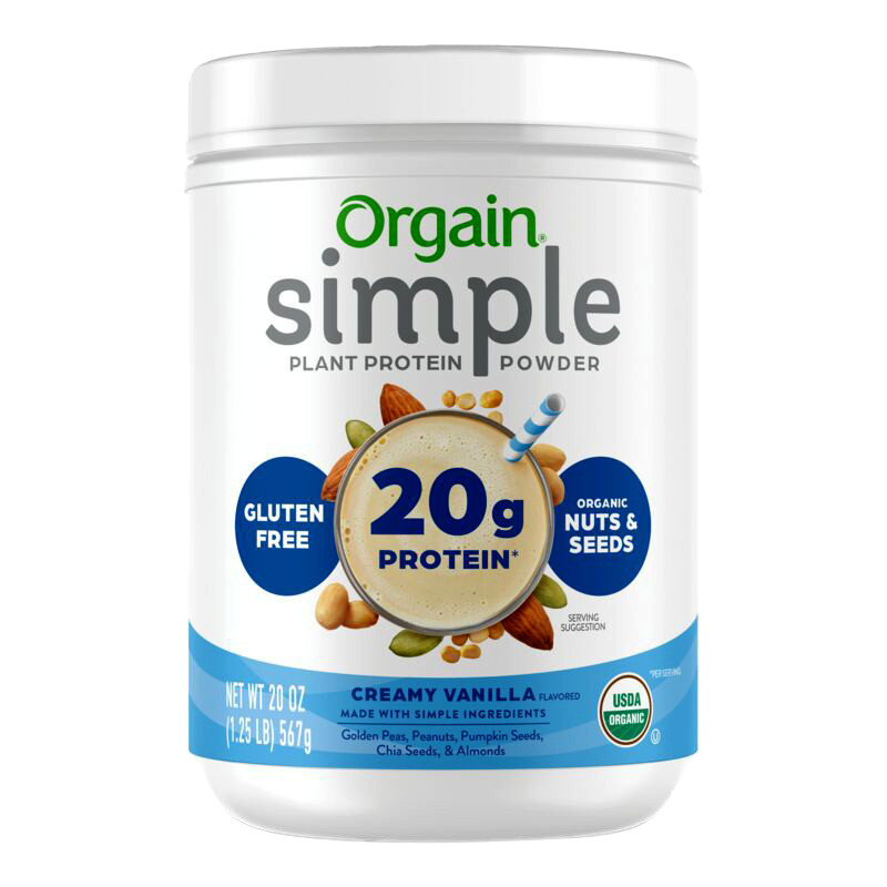 Đạm thực vật hữu cơ Simple - Organic Plant Protein Simple hiệu Orgain