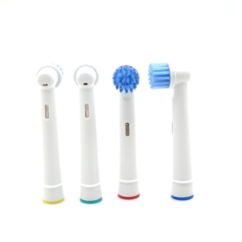 Cho máy Oral-B, Bộ 4 đầu bàn chải đánh răng điện thay thế  xuất xứ Đức, Làm sạch cao răng, tẩy cặn, cho răng sáng bóng