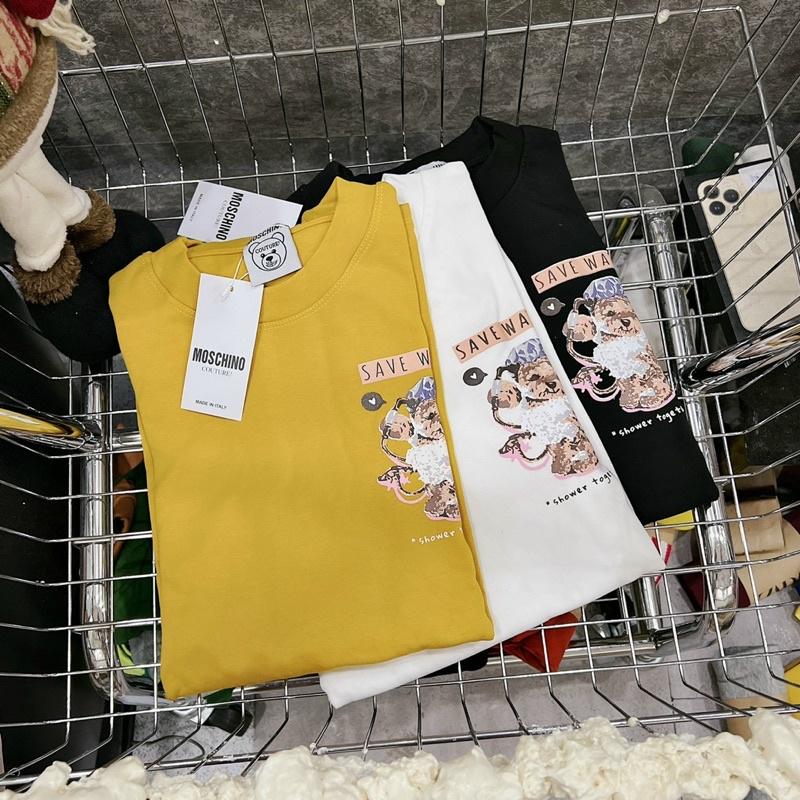 Áo Thun Unisex Form Rộng Hàng QC Cotton Oversize,Hình In Sắc Nét,Phong Cách Hàn Quốc TH205