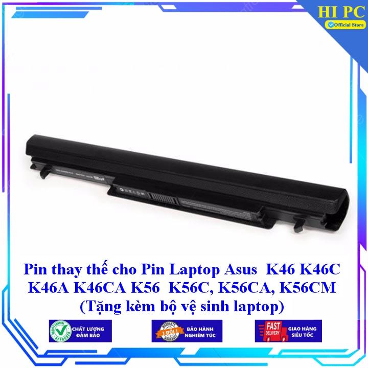 Pin thay thế cho Pin Laptop Asus K46 K46C K46A K46CA K56 K56C K56CA K56CM - Hàng Nhập Khẩu