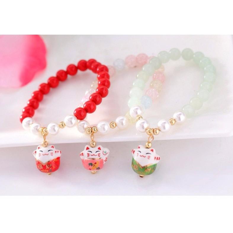 Combo 3 vòng mèo may mắn