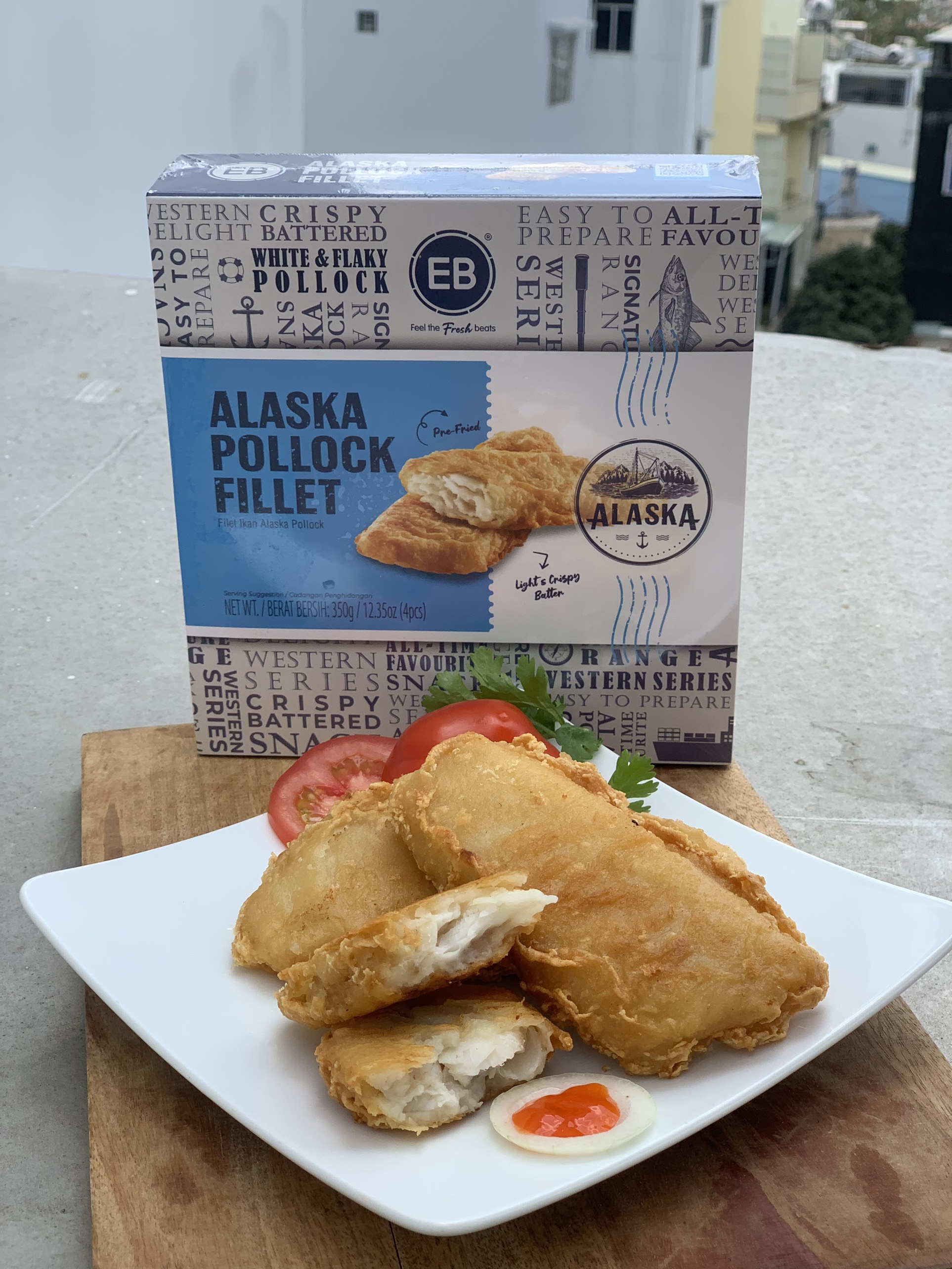 PHI LÊ CÁ MINH THÁI ALASKA TẨM BỘT EB MALAYSIA 350GR
